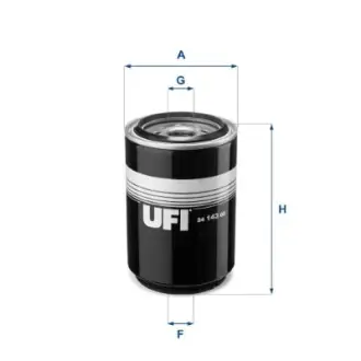 Фільтр паливний UFI FILTERS 2414300