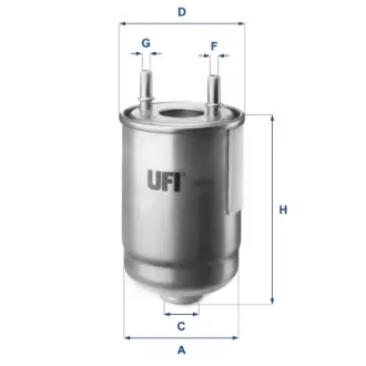Фільтр паливний UFI FILTERS 24.187.00
