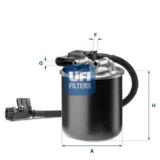 Фільтр паливний UFI FILTERS 24.193.00