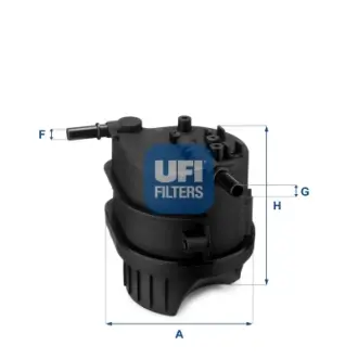 Фільтр паливний UFI FILTERS 24.343.00