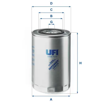 Фільтр паливний UFI FILTERS 24.395.01