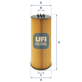 Фільтр масляний UFI FILTERS 2500600