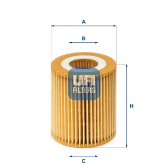 Фільтр масляний UFI FILTERS 2502800