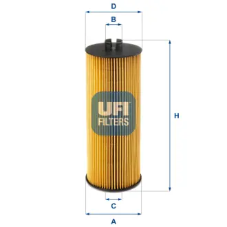 Фільтр масляний UFI FILTERS 2503600