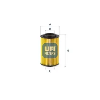 Фільтр масляний UFI FILTERS 25.054.00