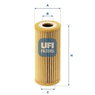 Фільтр масляний UFI FILTERS 25.067.00