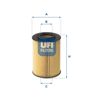 Фільтр масляний UFI FILTERS 25.075.00