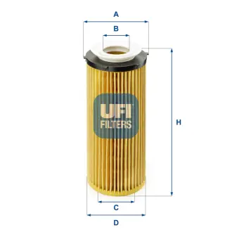 Фільтр масляний UFI FILTERS 25.096.00