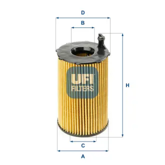 Фільтр масляний UFI FILTERS 25.141.00