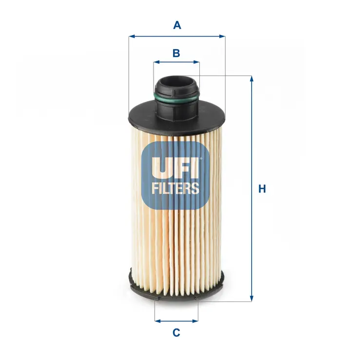 Автозапчасть UFI FILTERS 2516000 (фото 1)