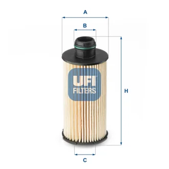 Автозапчасть UFI FILTERS 2516000