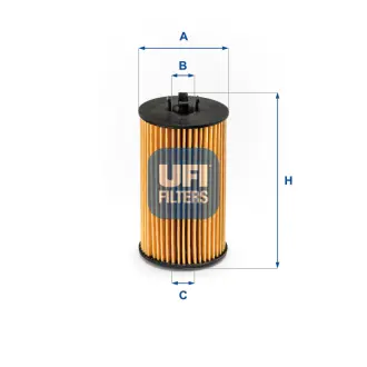 Фільтр масляний UFI FILTERS 25.225.00