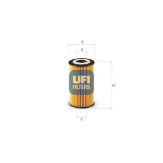Фільтр масляний UFI FILTERS 25.249.00