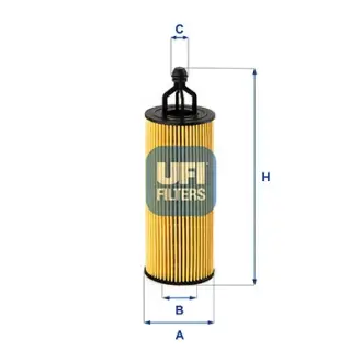 Фільтр масляний UFI FILTERS 25.251.00