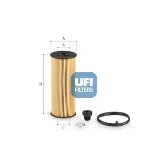 Фільтр масляний KIA SORENTO IV 2.2 CRDI 20- (вир-во UFI) UFI FILTERS 2529100