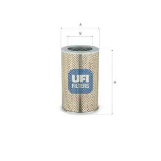 Фільтр масляний UFI FILTERS 2540000