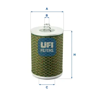 Фільтр масляний UFI FILTERS 2550500