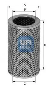 Фільтр масляний UFI FILTERS 2555000