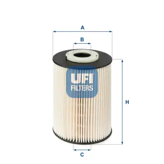 Фільтр паливний UFI FILTERS 26.020.00