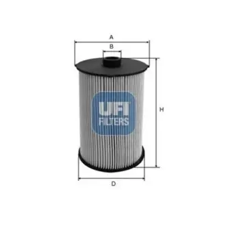 Фильтр топливный UFI FILTERS 2604300