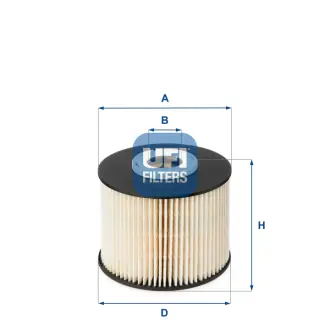 Фільтр паливний UFI FILTERS 26.055.00