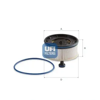 Фільтр паливний UFI FILTERS 26.140.00