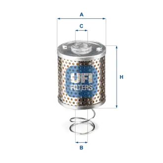 Фільтр паливний UFI FILTERS 2661700