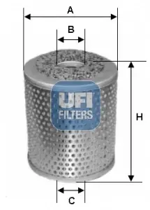 Фильтр топливный UFI FILTERS 2662300