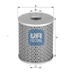 Фільтр паливний UFI FILTERS 2663100