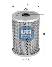 Фільтр паливний UFI FILTERS 2666600