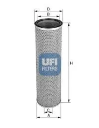 Фільтр повітряний UFI FILTERS 2701300