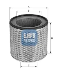 Фільтр повітряний UFI FILTERS 2702300