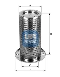 Фільтр повітряний UFI FILTERS 2704000