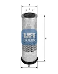 Фільтр повітряний UFI FILTERS 2704500
