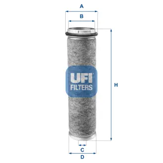 Фільтр повітряний UFI FILTERS 2705400