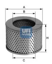 Фільтр повітряний UFI FILTERS 2706900