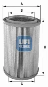 Фільтр повітряний UFI FILTERS 2707400