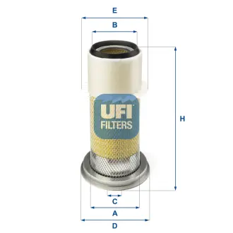 Фільтр повітряний UFI FILTERS 2707800