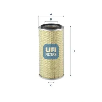 Фільтр повітряний UFI FILTERS 2714800