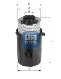 Фільтр повітряний UFI FILTERS 2723100