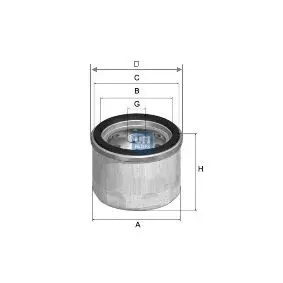 Фільтр повітряний UFI FILTERS 2726400