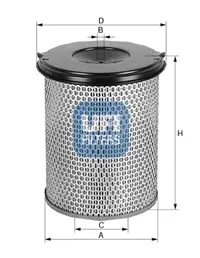 Фільтр повітряний UFI FILTERS 2728100