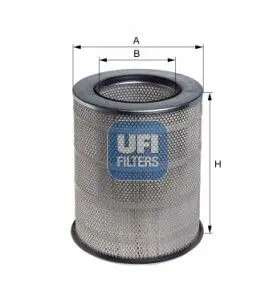 Фільтр повітряний UFI FILTERS 2734500