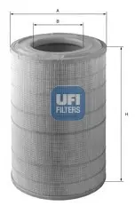 Фільтр повітряний UFI FILTERS 2735800