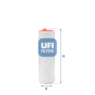 Фільтр повітряний UFI FILTERS 2738400