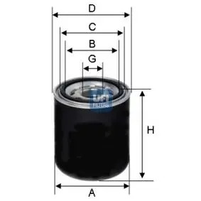 Фільтр повітряний UFI FILTERS 2739300