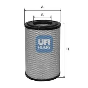 Фільтр повітряний UFI FILTERS 2742000