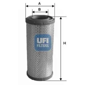 Фільтр повітряний UFI FILTERS 2742900