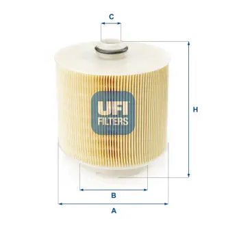 Фільтр повітряний UFI FILTERS 27.598.00