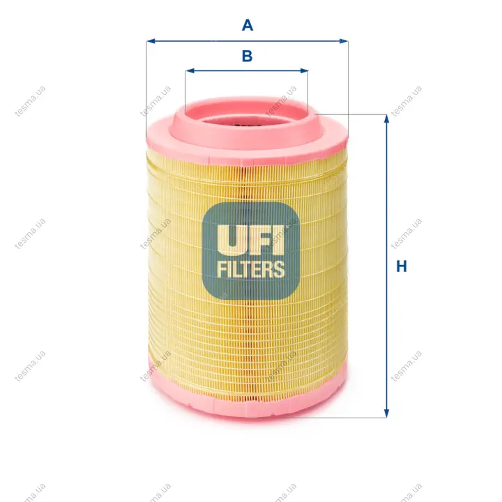Фільтр повітряний UFI FILTERS 2762500 (фото 1)